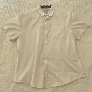 Penguin by Munsingwear White Short Sleeve Shirt